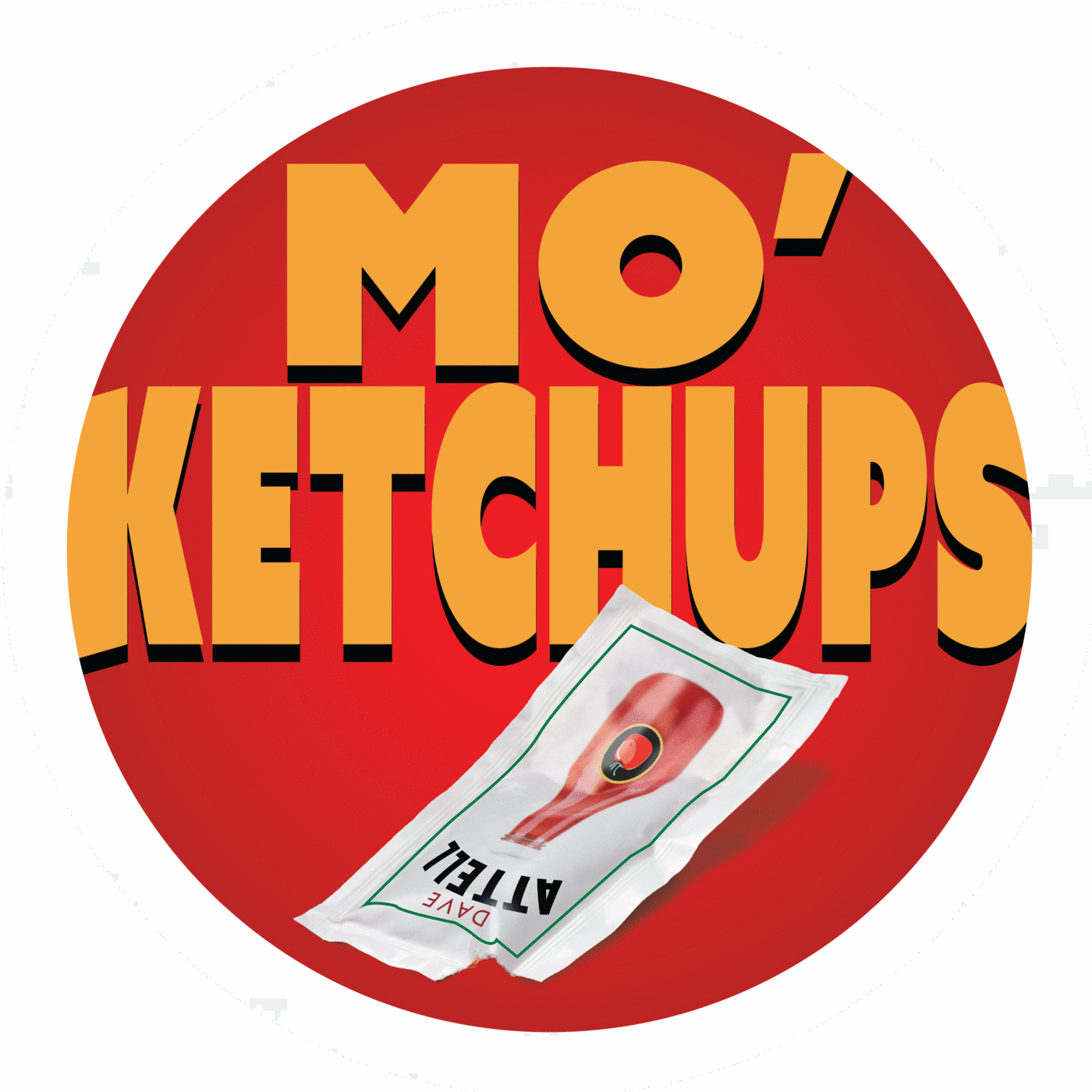 Mo Ketchups packet design