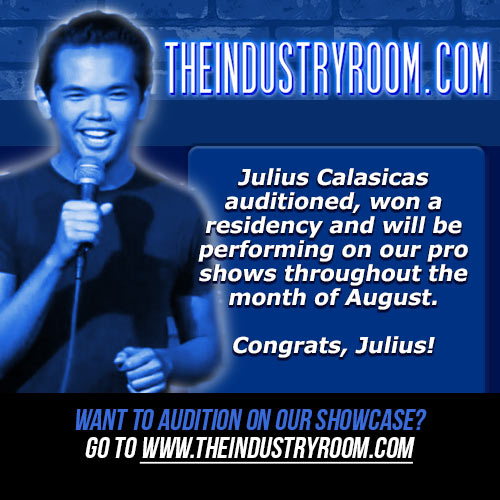 The Industry Room showcase residency promo — Julius Calasicas