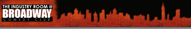 The Industry Room at Broadway Comedy Club site header