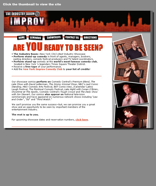 New York Improv work