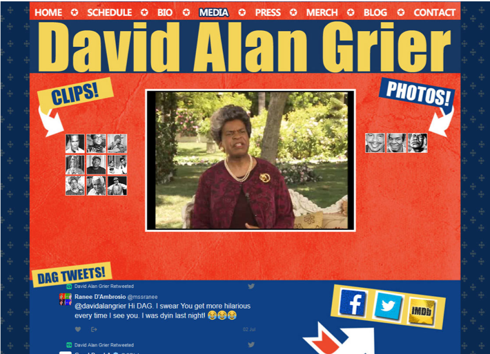 David Alan Grier work