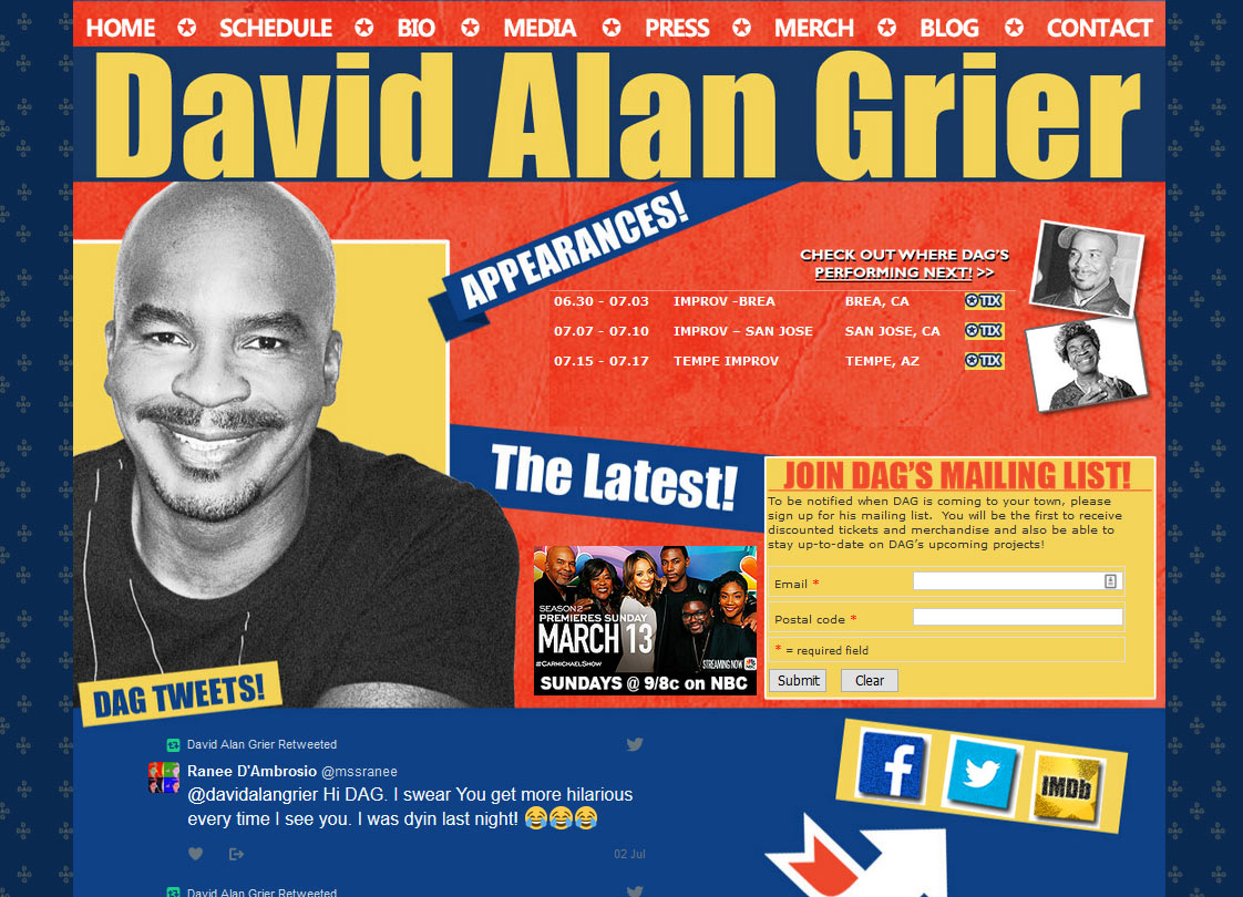David Alan Grier work