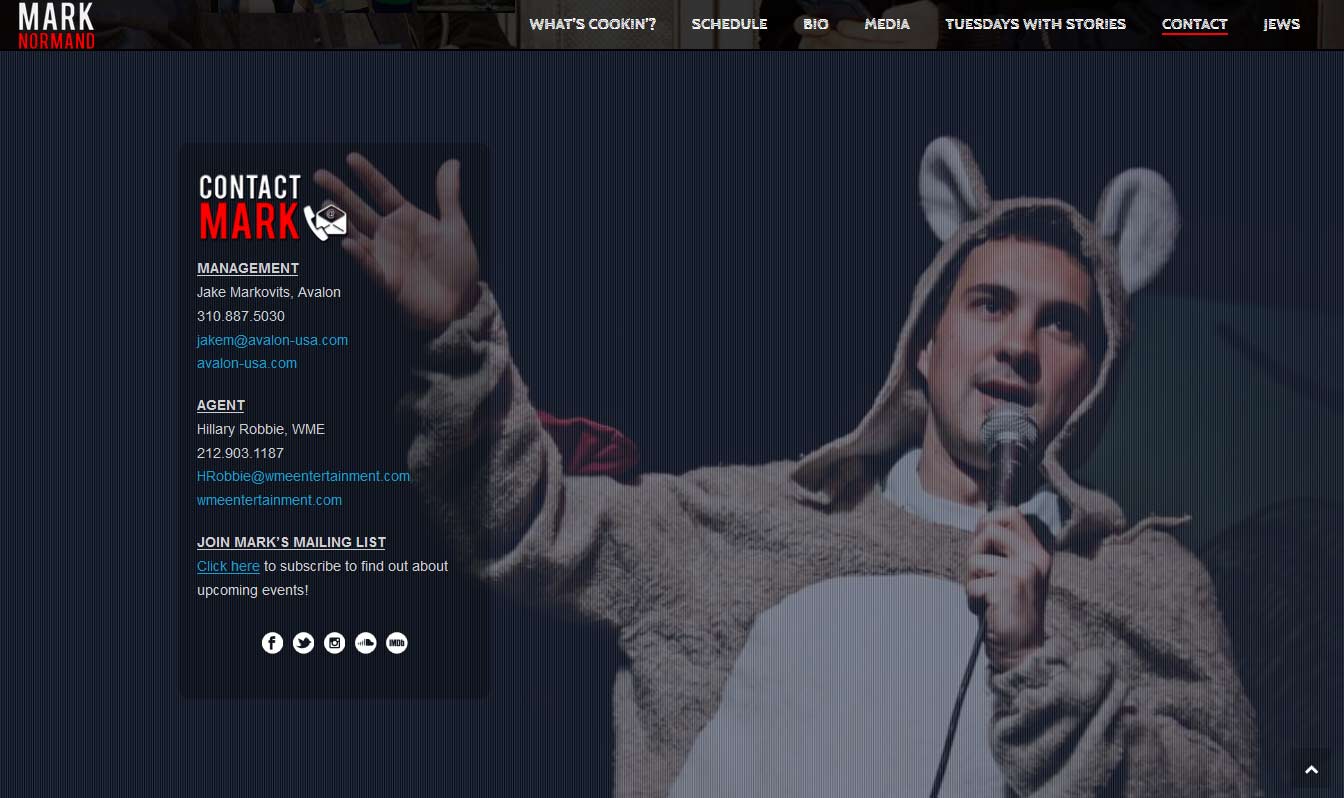 Mark Normand work