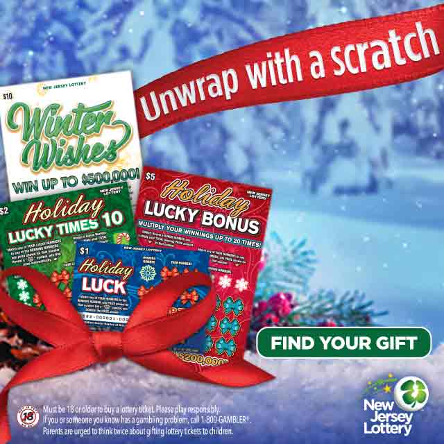 Holiday scratch-offs