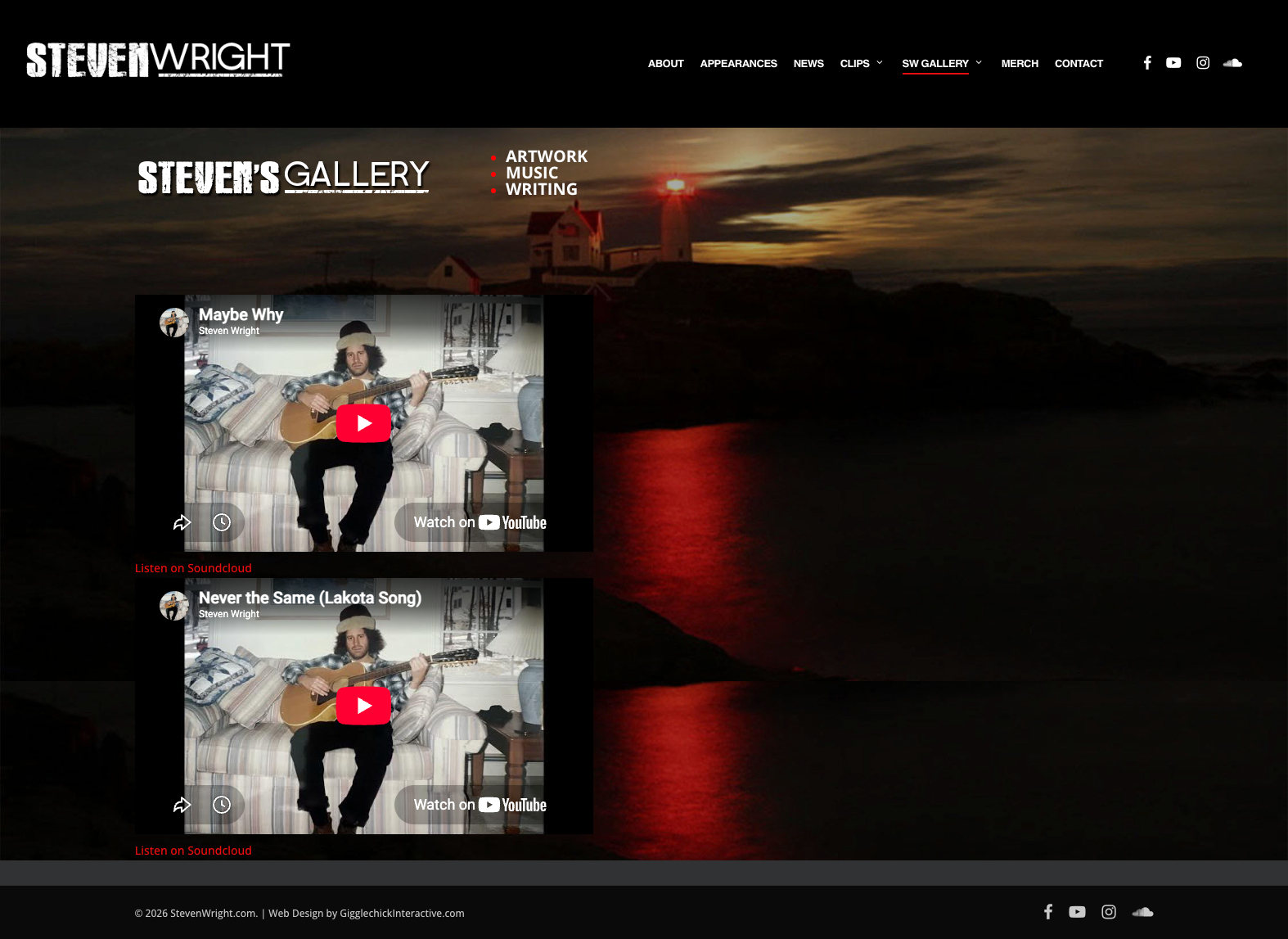Music page