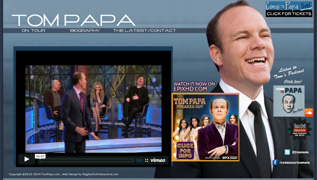 Tom Papa work