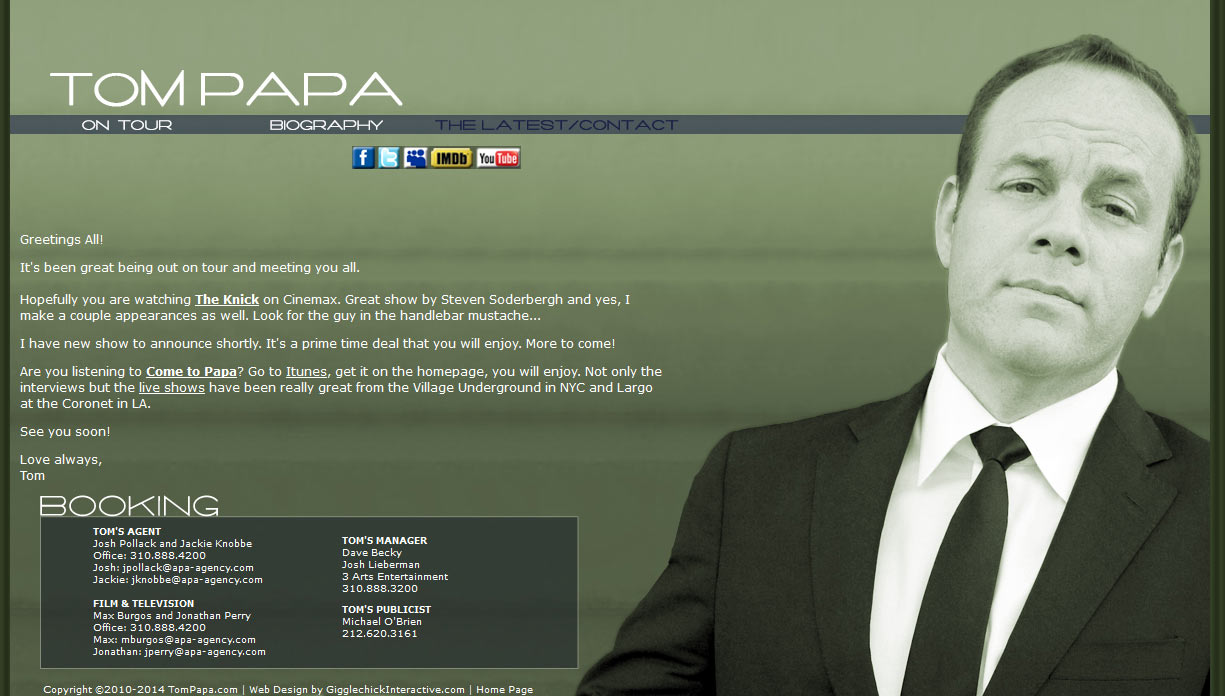 Tom Papa work